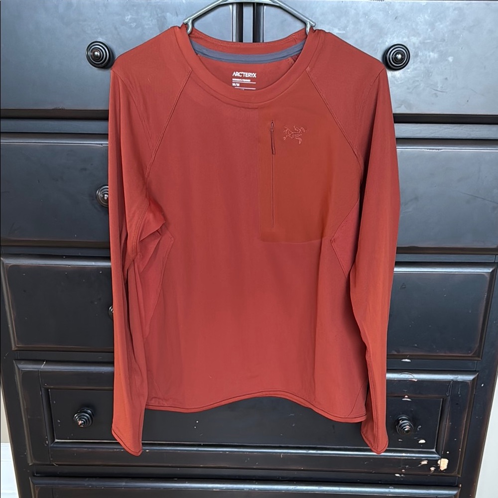 Arc'teryx Burnt Orange Long Sleeve